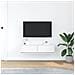 Mobile TV  Bianco 100x31x25,5 cm in legno ingegnerizzato - Foto miniatura 4