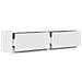 Mobile TV  Bianco 100x31x25,5 cm in legno ingegnerizzato - Foto miniatura 5