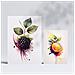 Set Di 6 Stampe Poster Di Frutti Di Bosco E Pesche Con Frutta, Verdura E Cibo Sano In Acquerelli Su Sfondi Bianchi Puri A3 & A4 Senza Cornice - Foto miniatura 2