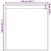 Tende in Voile con Tasche per Aste 2 pz Turchese - Foto miniatura 9