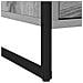 Comodino Grigio Sonoma 50 x 39,5 x 50 cm Legno multistrato - Foto miniatura 9