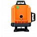 Livella Laser Orange Tiger Rot16l - 16 Linee, Set Con Treppiede 43-120cm, Occhiali Protettivi, Targa Verde, Asta 350cm | Precisione E Versatilità - Foto miniatura 5