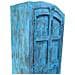Armadio In Legno Fatto A Mano 90-100x37x170-195h Cm - Foto miniatura 7