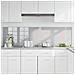 Rivestimento da Cucina 2 pcs Grigio chiaro 90 x 50 cm - Foto miniatura 3