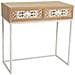Mobile Da Ingresso In Legno Marrone 80x42x79 - Foto miniatura 1