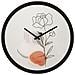 Orologio Da Parete Flower A Con Quadrante Floreale Multicolor - Foto miniatura 1
