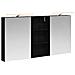 Set di Armadi da Bagno con lo scaffale 3 pcs 140 x 14,5 x 70 cm - Foto miniatura 1