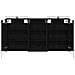 Set di Armadi da Bagno con lo scaffale 3 pcs 140 x 14,5 x 70 cm - Foto miniatura 7