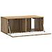 Mobile Porta TV da Muro Rovere Artigianale 78,5 x 41 x 30 cm - Foto miniatura 3