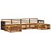 Set divani 6 pcs Legno di Acacia Massello - Foto miniatura 1