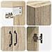 Set di armadi 2 pcs Rovere Sonoma Legno ingegnerizzato - Foto miniatura 7