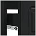 Armadio per Lavabo da Bagno UTRECHT Nero 82 x 41 x 56 cm - Foto miniatura 8