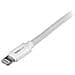 Cavo lungo connettore lightning a 8 pin Apple bianco da 2 m a USB per iPhone / iPod / iPad - Foto miniatura 4