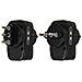 70068 Adattatore Triplo Con Spina Rotante E Interruttore Spina 16a 2 Prese Bivalenti 10/16a A Presa Universale Schuko 10/16a Nero - Foto miniatura 2