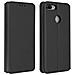 Custodia Honor 9 Lite Custodia Folio Classic Edition Cover Silicone Nera - Foto miniatura 2