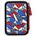 Astuccio Triplo Spiderman 3 Zip Completo Accessoriato Bambini Scuola - Foto miniatura 4