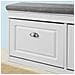 Scarpiera Salvaspazio Slim, Portascarpe Salvaspazio Regolabili, L104*p24*a52 Cm, Bianco, Fsr64-w - Foto miniatura 8