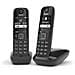 AS690 Cordless Duo Display 2" Vivavoce Colore Nero - Foto miniatura 1
