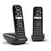 AS690 Cordless Duo Display 2" Vivavoce Colore Nero - Foto miniatura 2