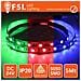 Striscia Led 5050 - 5metri 12w 1100lm Rgb 24v Ip20 60led - Foto miniatura 1