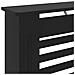Copertura per Radiatore Nera in MDF 78 cm - Foto miniatura 3
