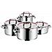 Function 4 set pentole 4pz. con coperchio vetro adat. induz. - Foto miniatura 1