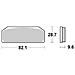 Pastiglie Freno Anteriore Racing 845ds-1 - Foto miniatura 1