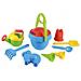 Sandbox Happy Sandtoy Set 10 Pezzi Ragazzi - Foto miniatura 1