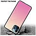 Custodia Compatibile Con Apple Iphone 13 Mini In Giallo - Rosa - Coperchio Protettivo Bicolore In Vetro Temperato E Silicone Tpu - Foto miniatura 4