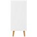 Credenza Bianco Lucido 90x30x72 cm in Legno Multistrato - Foto miniatura 7