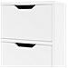 Credenza Bianco Lucido 90x30x72 cm in Legno Multistrato - Foto miniatura 8