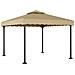 Gazebo Tortora 3x3 M Alluminio E Acciaio - Foto miniatura 1