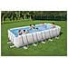 5611Z piscina fuori terra Piscina con bordi Piscina rettangolare 19281 L Bianco - Foto miniatura 3