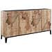 Credenza Ashley, Madia Da Cucina A 4 Ante, Buffet Da Soggiorno, 100% Made In Italy, Cm 160x40h82, Ardesia E Acero - Foto miniatura 11