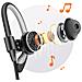 Auricolari Bluetooth Sport Girocollo Nero, Raggio 40 Metri - Foto miniatura 4