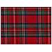 Tappeto Passatoia Con Retro Antiscivolo Disegno Natalina Lurex Tartan Scozzese Rosso 50x320 Natalina - Foto miniatura 3