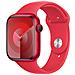 Cinturino Sport Red (45 mm) - Compatibilità: Modelli di Apple Watch 42 mm 44 mm 45 mm 49 mm Materiale: Fluoroelastomero Misura: M /L - Foto miniatura 2