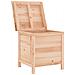 Contenitore Da Giardino 50x49x56,5 Cm Legno Massello Di Abete - Foto miniatura 3