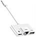 Adattatore Usb-c A Ethernet / Usb / Usb-c Compatto Plug And Play - Foto miniatura 5