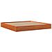 Giroletto Marrone Cera 180x200 Cm In Legno Massello Di Pino - Foto miniatura 2