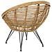 Sedia Rattan Naturale Maratea - Foto miniatura 3