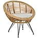 Sedia Rattan Naturale Maratea - Foto miniatura 6