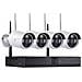 Kit di Videosorveglianza Registrazione 4k Hd Telecamera 4 Canali Cctv Q-s4pro - Foto miniatura 1