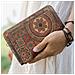 Pochette In Sughero, Collezione Mandalavibe, Chiusure A Zip - Foto miniatura 3