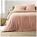 Set Biancheria Da Letto In Garza Di Cotone Rosa 240 X 220 Cm - Foto miniatura 1