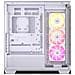 Case A 3500X Middle Towe ARGB 3500X Vetro Temperato No-Power minITX /mATX /ATX /E-ATX 2 x USB 3.2 Colore Bianco - Foto miniatura 4