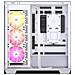 Case A 3500X Middle Towe ARGB 3500X Vetro Temperato No-Power minITX /mATX /ATX /E-ATX 2 x USB 3.2 Colore Bianco - Foto miniatura 5