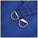 Vela Parasole 160 G /m Rettangolare Blu 3,5x4,5 M In Hdpe - Foto miniatura 3