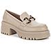 Beige Casual Closed Loafers Mocassino Sintetico E Tessile Scarpe Donna Beige Eu 41, 928020/01-02 - Foto miniatura 1