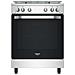 Cucina Elettrica HS67G2PMX 4 Fuochi a Gas Forno Elettrico Multifunzione Termoventilato Classe A+ 60 cm Colore Inox - Foto miniatura 1